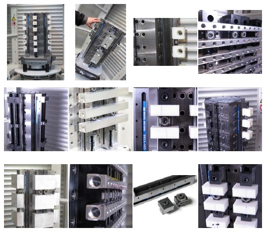 Modular multi-rail system applications.