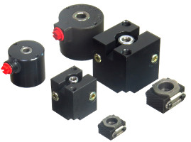 hydraulic actuators and workholding clamps.