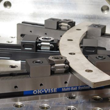 Combo rail modular workhold.