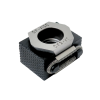 Serrated workholding clamp.