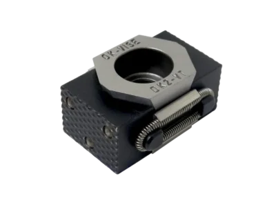 Pin grip model workholding clamp.