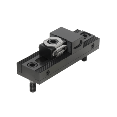 A flexible single directional clamp module for a grid platform fixturing.