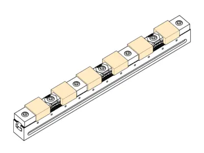 RM-rail application clamp module