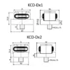 Dual directional blank system clamp dimension
