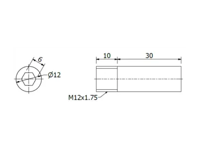 Blank side guide dimensions