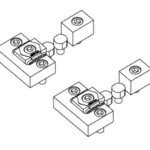 OK-VISE Blank system set for one workpiece clamping