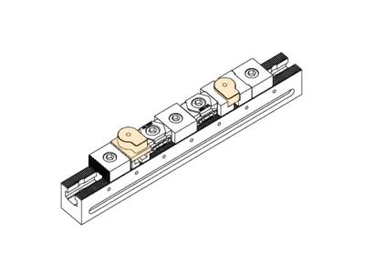 Multi-Rail RM set example workholding fixturing