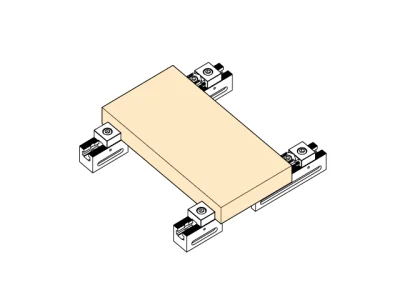 SRM-4C4GD1 set example workpiece fixture