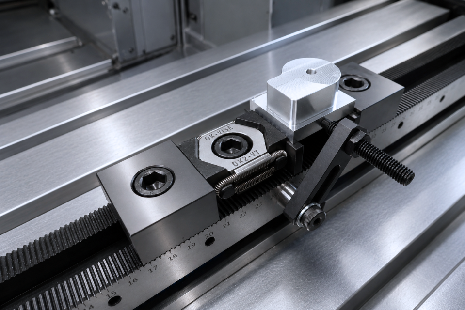 OK-VISE Modular workholding application.