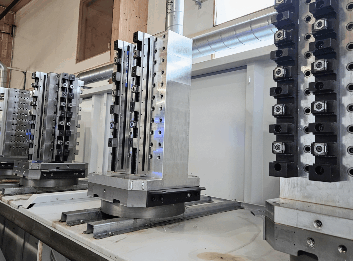 OK-VISE workholding in Fastems FMS.