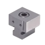 Additional piece stop module for multi rail rm fixturing system.
